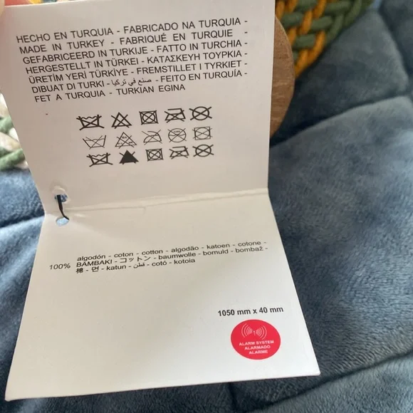 NWT Zara Cotton Knit Belt - Picture 6 of 9